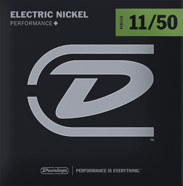 DEN1150 Elektrische Nickelsaiten mittel schwer 11-50