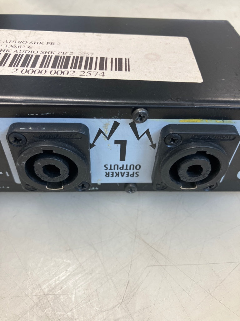 PATCH BAY IN/OUT RACK AMPLI - Stock B