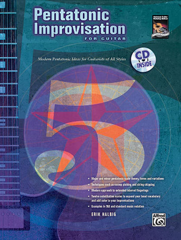 Halbig Erik - Pentatonische Improvisation + CD - Gitarre