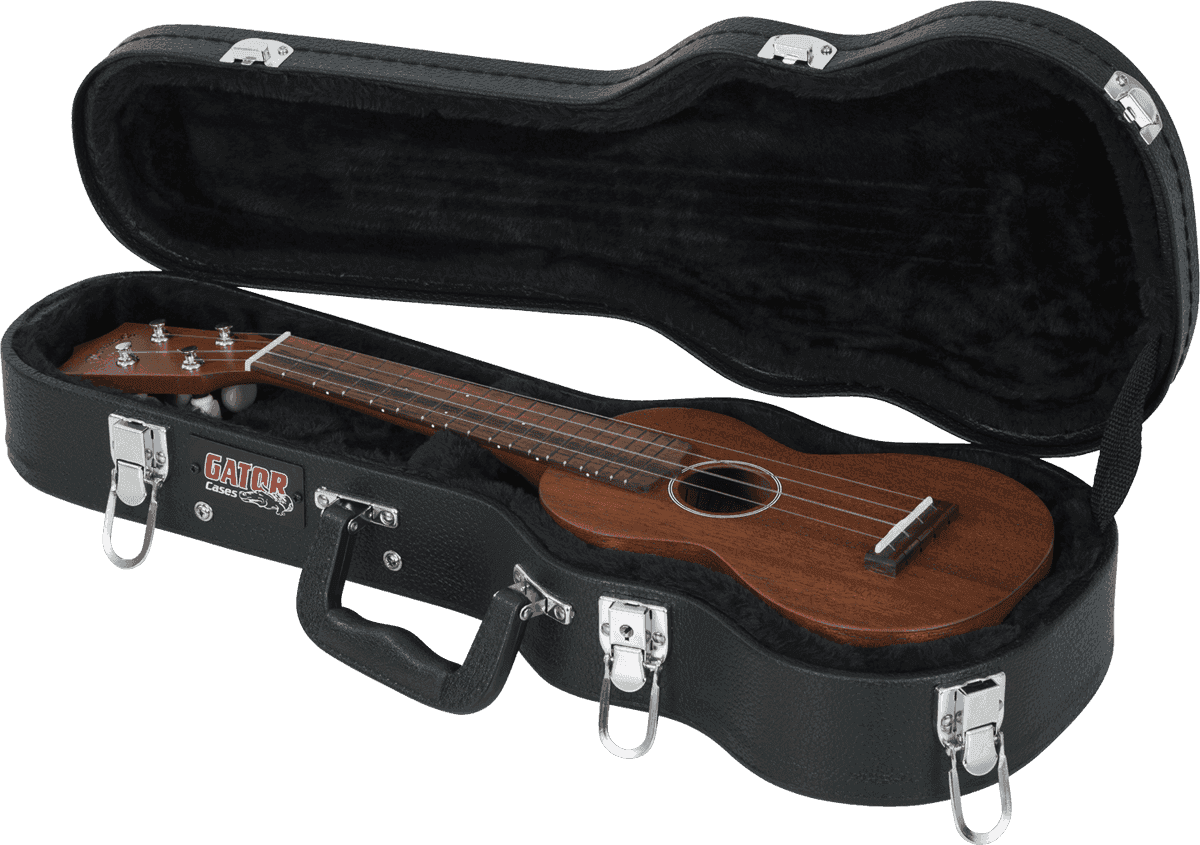Sopran-Ukulelenkoffer aus Holz - GWE