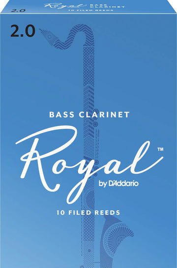ROYAL BASS-KLARINETTENBLTTER STRKE 20 10ER-PACKUNG