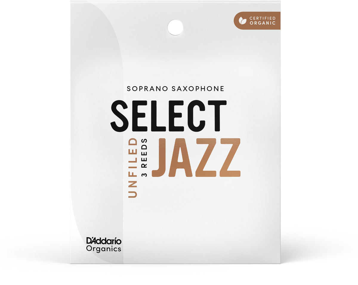 Organic Select Jazz Unfiled 3 Soft Soprano Saxophone (x 3)