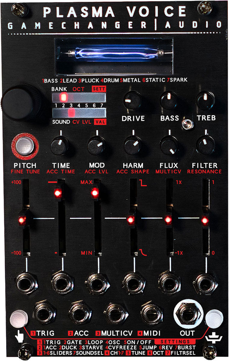 PLASMA VOICE SYNTHESIZER EURORACK MODULE