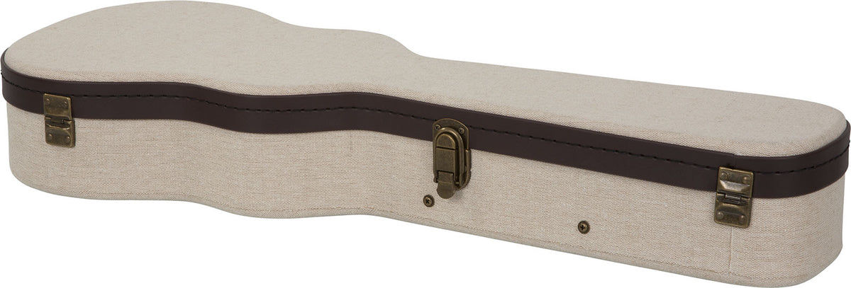 Beiger Tenor-Ukulelenkoffer Aus Holz Deluxe - GW
