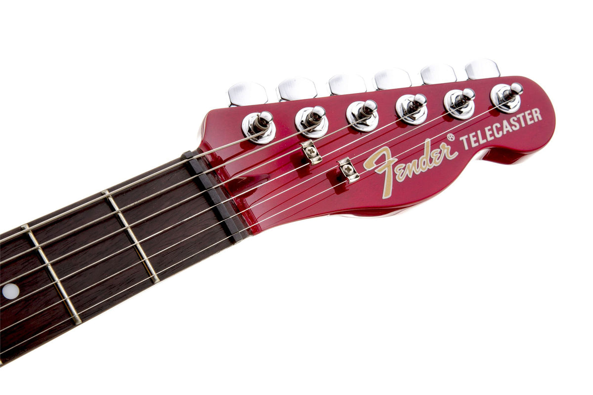 Telecaster JA-90 Thinline Signature Jim Adkins LRL Karmesinrot transparent