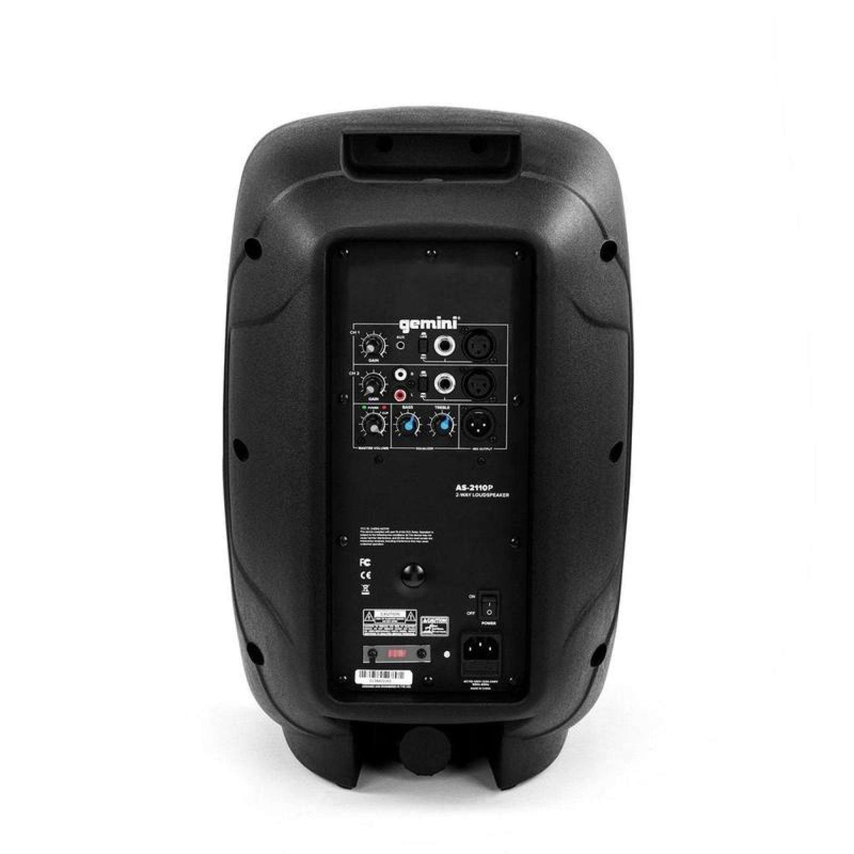 AS-2110p - Aktivlautsprecher 10 Zoll