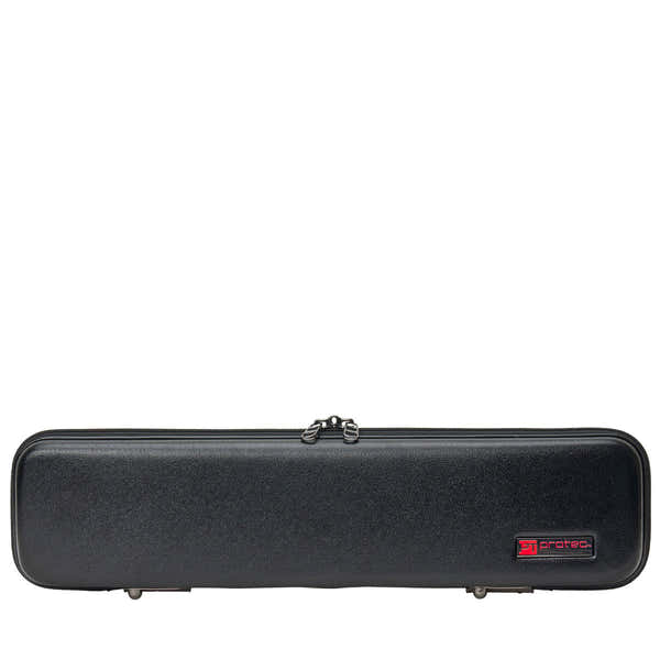 Protec Schwarzes Micro Zip Etui - Flöte C/B