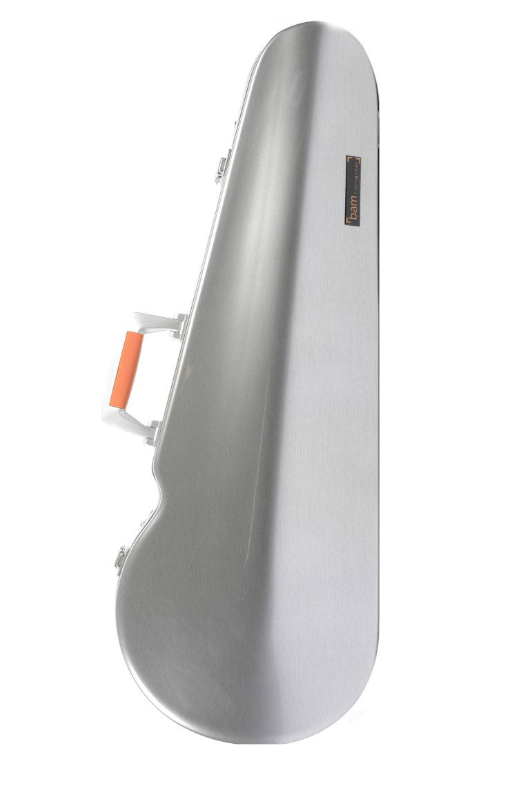 Bratschen-Etui Hightech La Defense - Gebürstetes Aluminium