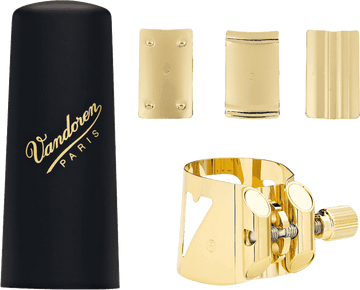 LIGATURE SAXOPHONE OPTIMUM PLASTIK SOPRANO UND KAPSEL - LC06P
