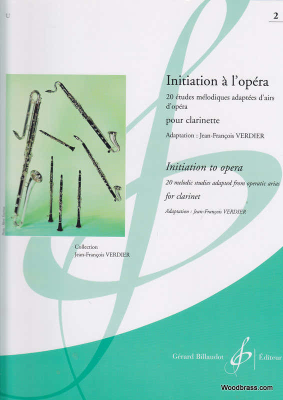 Verdier J.F. - Initiation A L'opera Band 2 - Klarinette