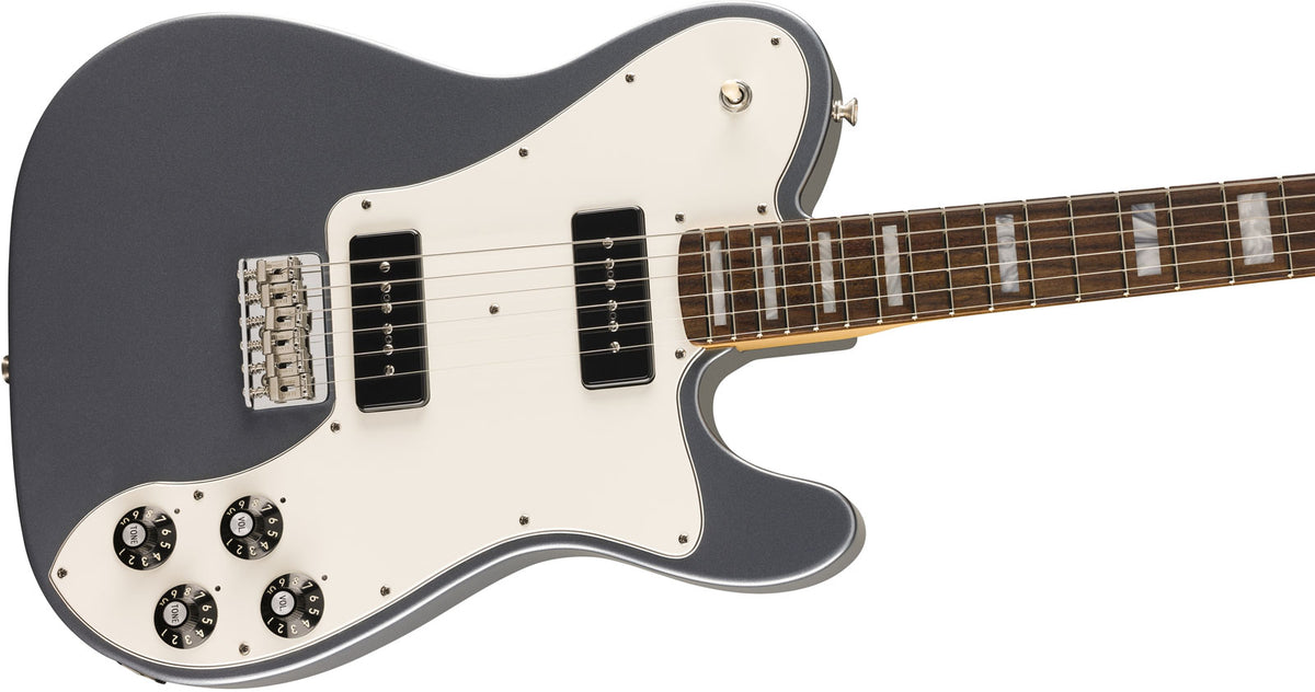 Telecaster Ltd Signature Chris Shiflett Cleaver Dlx Rw Charcoal Frost Metallic