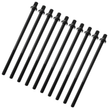 TRC-102W-BK - 102MM SCHWARZE SPANNSCHRAUBEN MIT WASHER - GEWINDE 7/32" (X10)