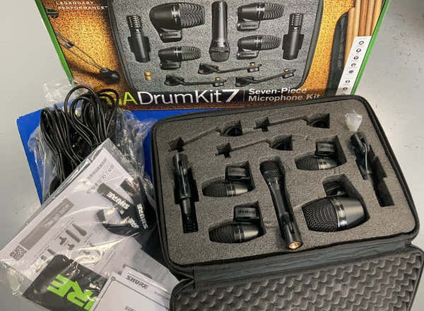 Shure PGADRUMKIT7-CASE 7 MICRO DRUMS - B Stock