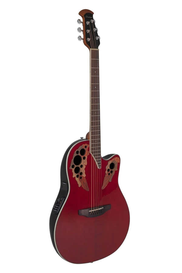 E-Akustikgitarre Celebrity Elite Super Shallow Cutaway Ruby Red