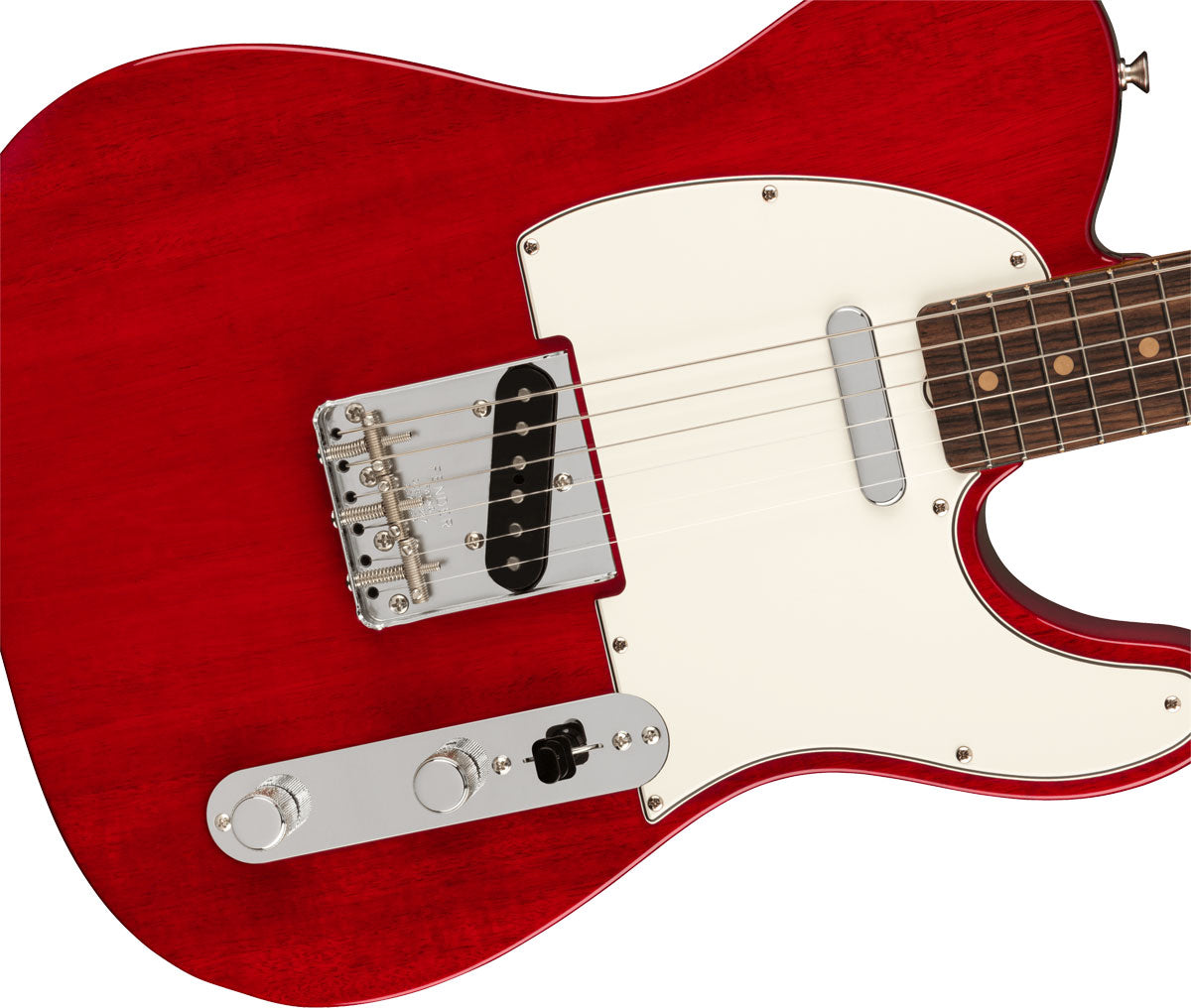 Telecaster 1963 American Vintage II RW Transparentes Karmesinrot