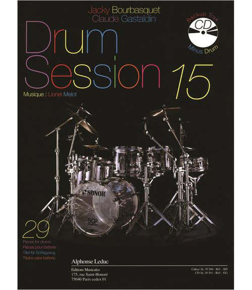 Leduc Bourbasquet/gastaldin - Drum Session Vol.15 + CD