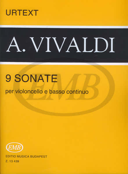 Vivaldi A. - 9 Sonate - Cello