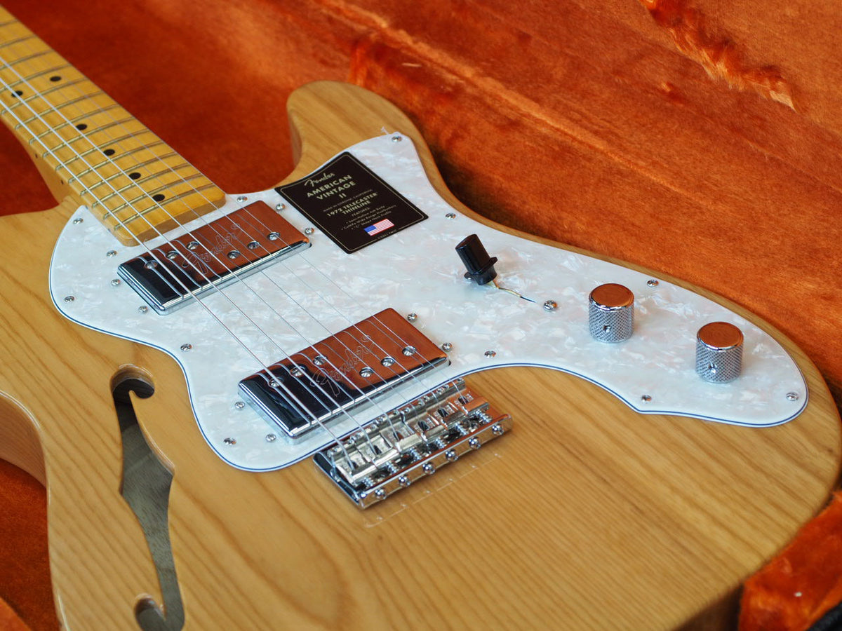 Telecaster 1972 Thinline American Vintage II Mn Aged Natural - BLAGER
