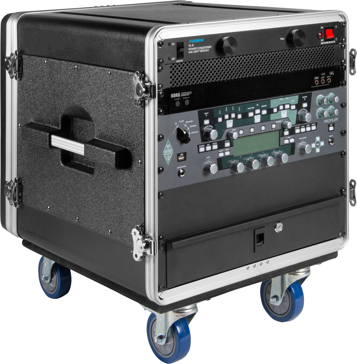 GRC-BASE-10 POLYETHYLENE / GRC / 10 UNIT WITH WHEELS