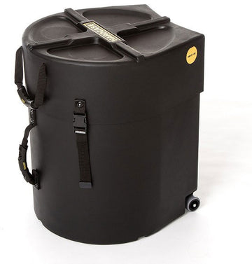 Black 13" + 14" Double Tom Hardcase