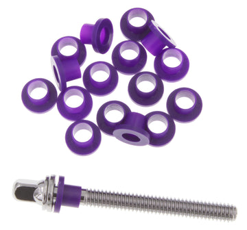 TRW100P NYLON TENSION ROD WASHERS PURPLE X100