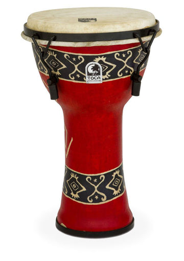 DJEMBE FREESTYLE MECHANICALTUNED BALI RED 10'' SFDMX-10RP