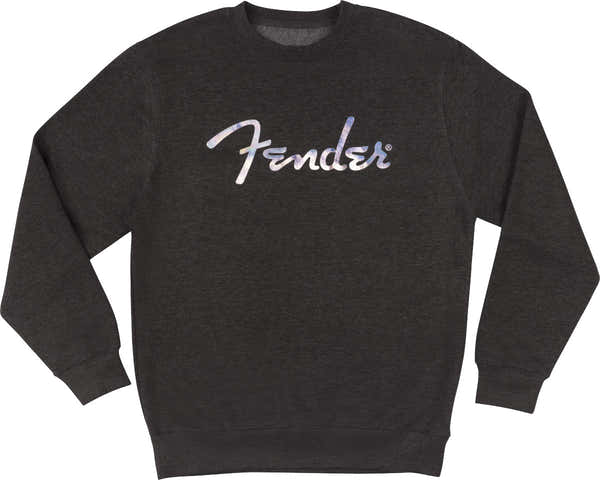 "XL" Sweatshirt mit Galaxy-Logo Anthrazit meliert