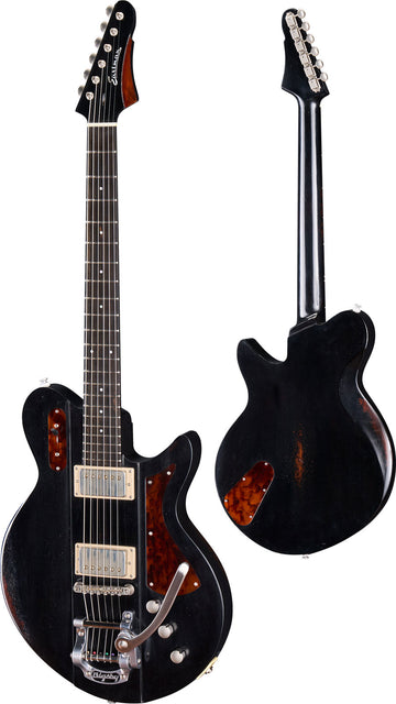 Juliet/V-B Antique Black Varnish