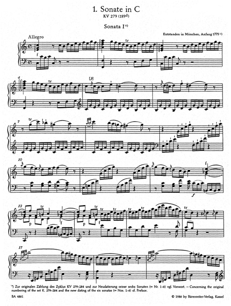MOZART W.A. - SONATES VOL.1 - PIANO