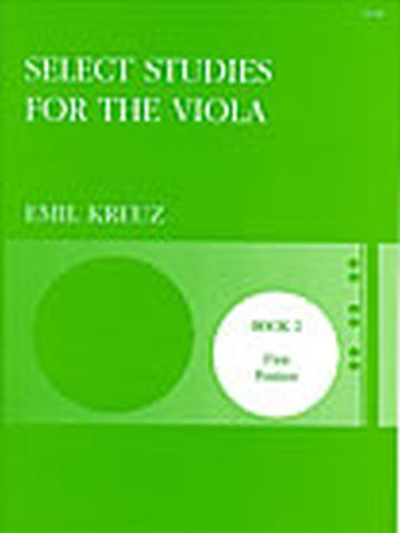Kreuz E. - Select Studies For The Viola Book 2