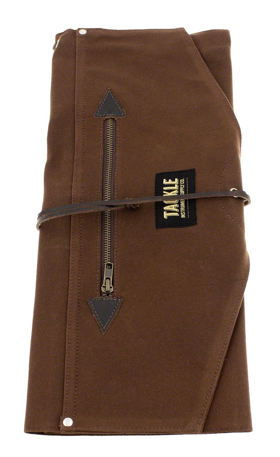TACKLE Instruments WAX CANVAS ROLL-UP STICK CASE - BROWN