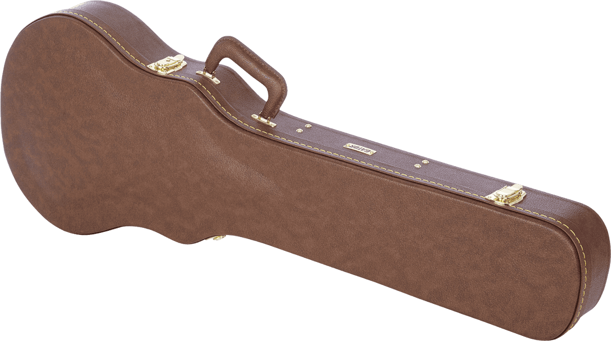Koffer Les Paul Braun aus Holz Deluxe - GW