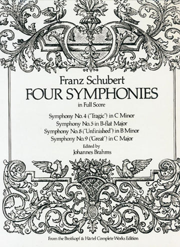 Schubert F. - Four Symphonies - Full Score