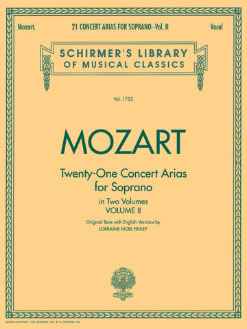 21 Concert Arias for Soprano - Volume II