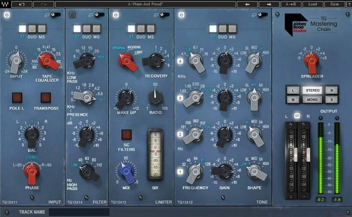 Abbey Road TG Mastering-Kette