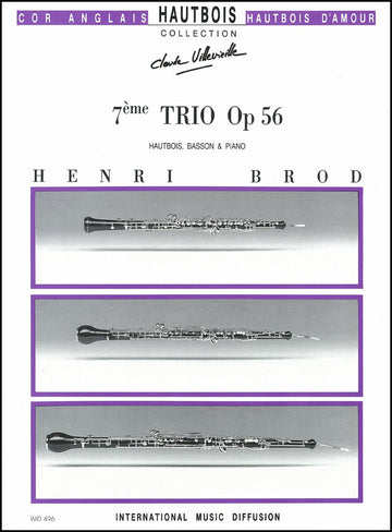 Imd Eges Brod - 7Eme Trio Op.56 - Hautbois Basson Piano