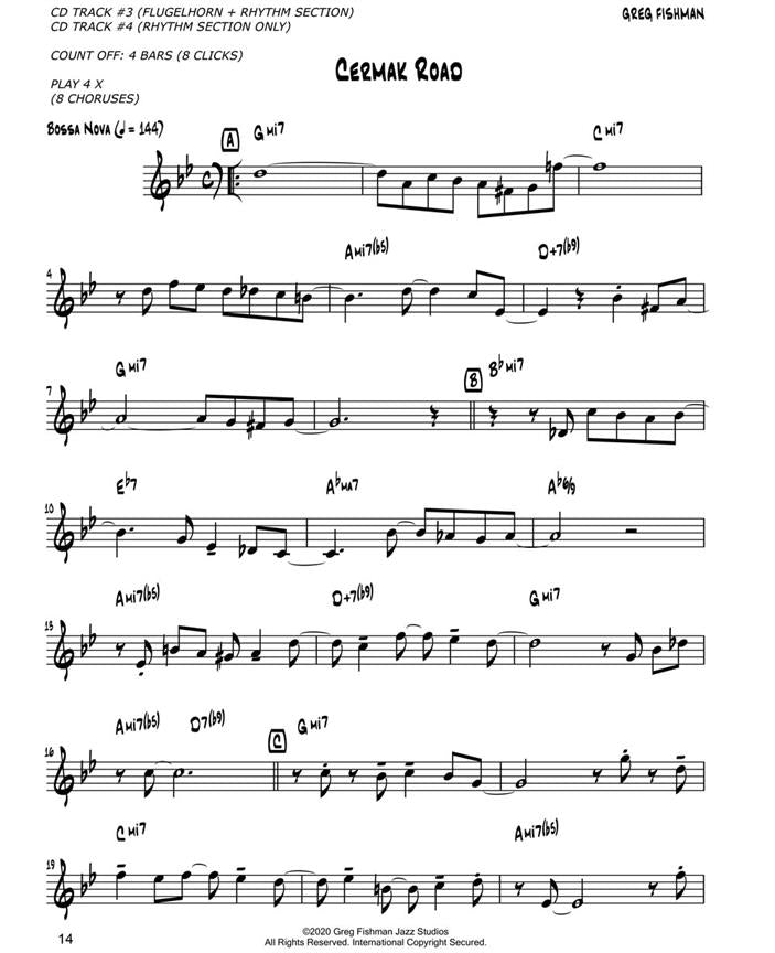 FISHMAN GREG - JAZZ TRUMPET ETUDES + CD