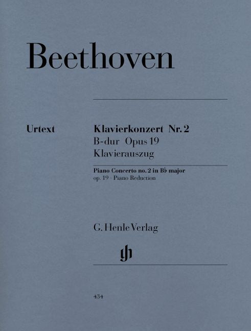 Beethoven L.V. - Konzert für Klavier und Orchester Nr. 2 B-Dur Op. 19