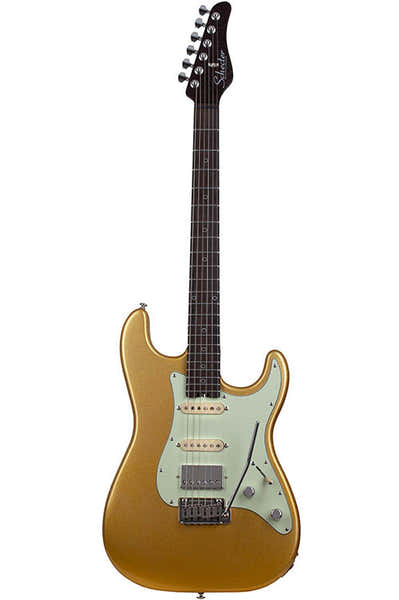 Schecter HSS Nick Johnston Signature 10 Jahre Atomic Safran