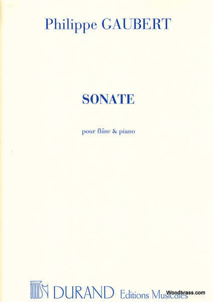 Gaubert - Sonate - Flute et Piano