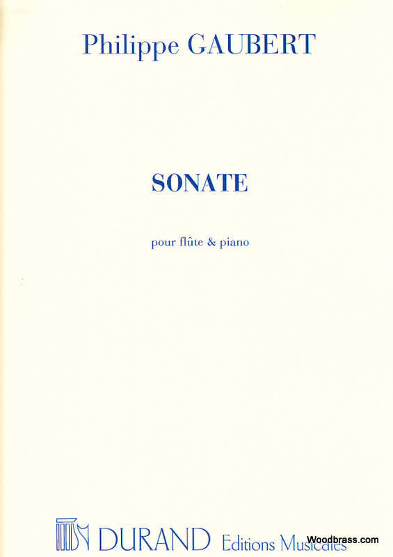 Gaubert - Sonate - Flute et Piano