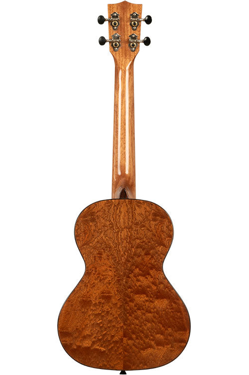 20th Anni Massive Fichtendecke/Gemasertes Sapelli Tenor mit Gigbag