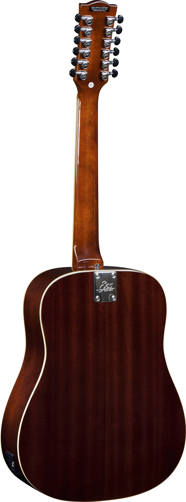 Ranger Xii EQ Vintage-Neuauflage Dreadnought Honey Burst