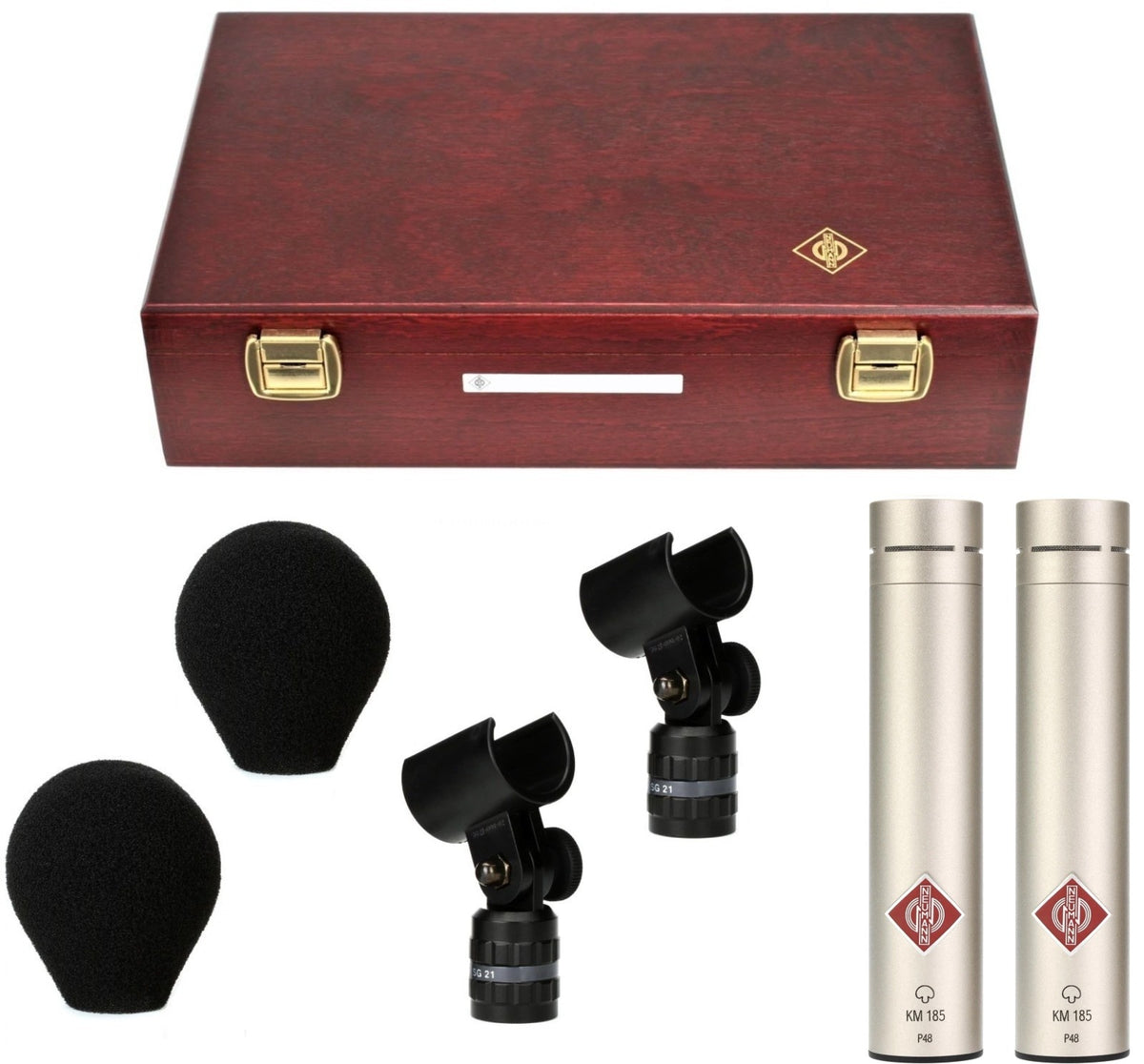 KM 185 Stereo-Set Nickel