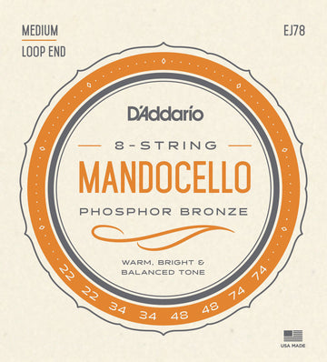 EJ78 STRING SET FOR MANDOCELLO