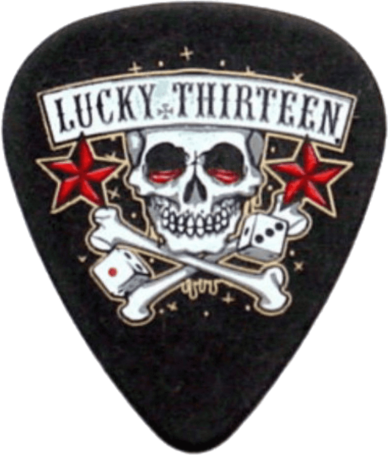 36 x 1,00mm Lucky 13 Serie II Schwarz #11 Skull Dice
