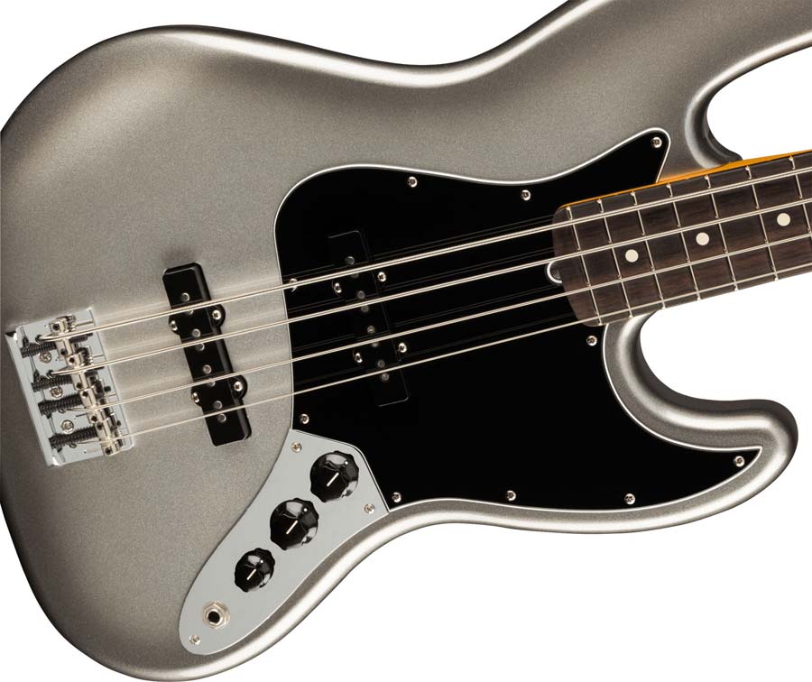 Jazz Bass American Professional II RW Quecksilber
