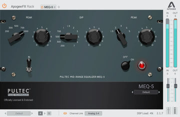 FX Rack Pultec MEQ-5