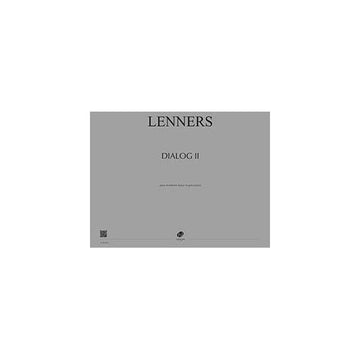 Lenners Claude - Dialog Ii - Trombone Basse Percussion