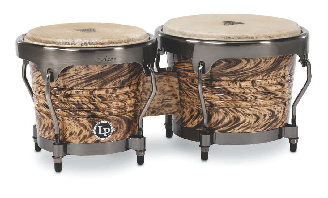 LPA601-HC BONGOS ASPIRE HAVANA CAFE BONGOS 6" 3/4 & 8"